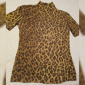 Dolce & Gabbana Animal Print Top